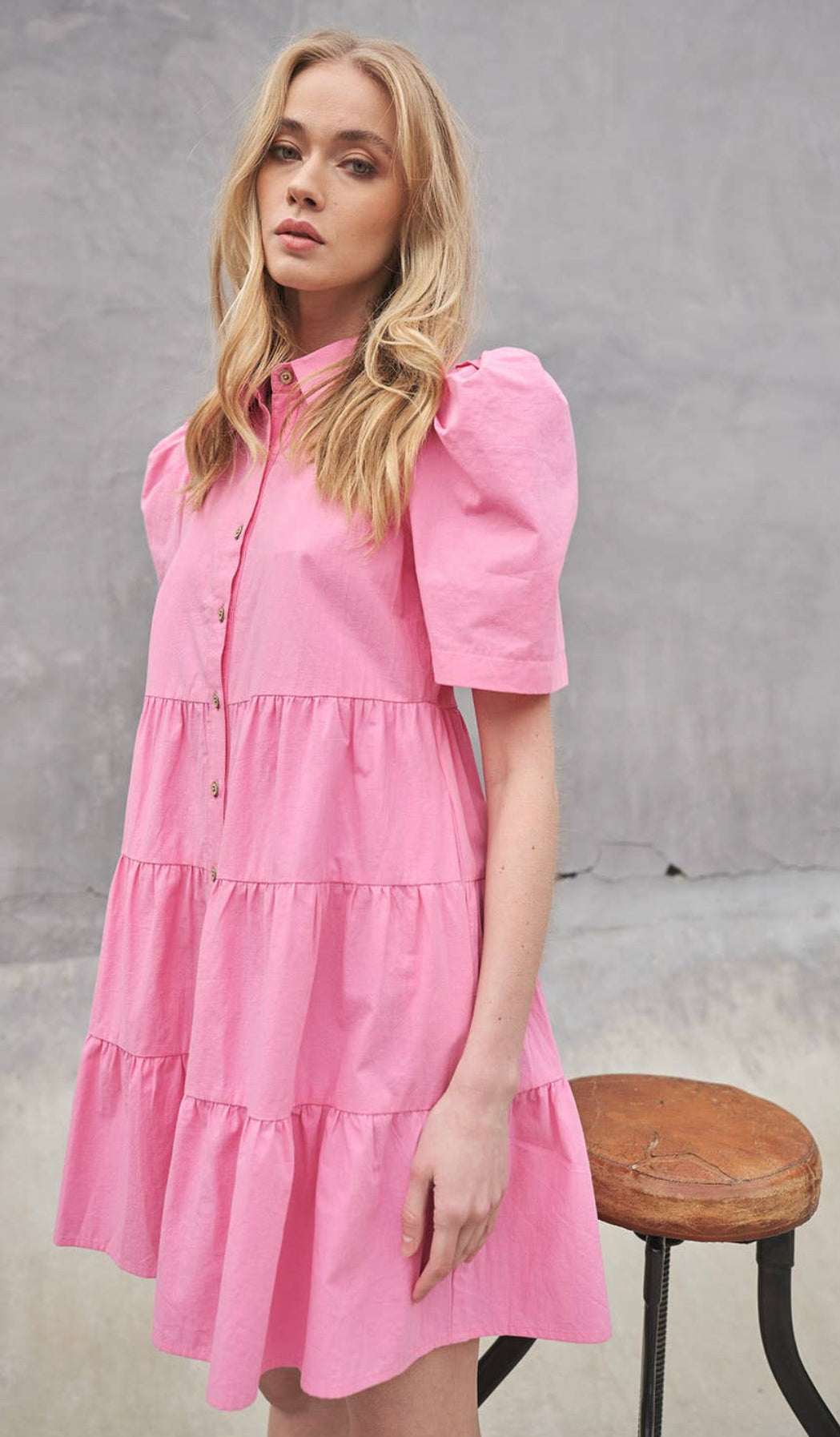 Penelope Puff Sleeve Dress