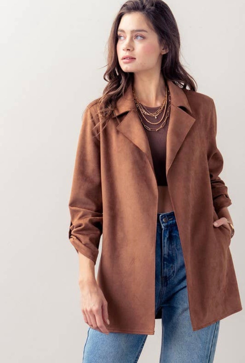 Take It All Suede Jacket