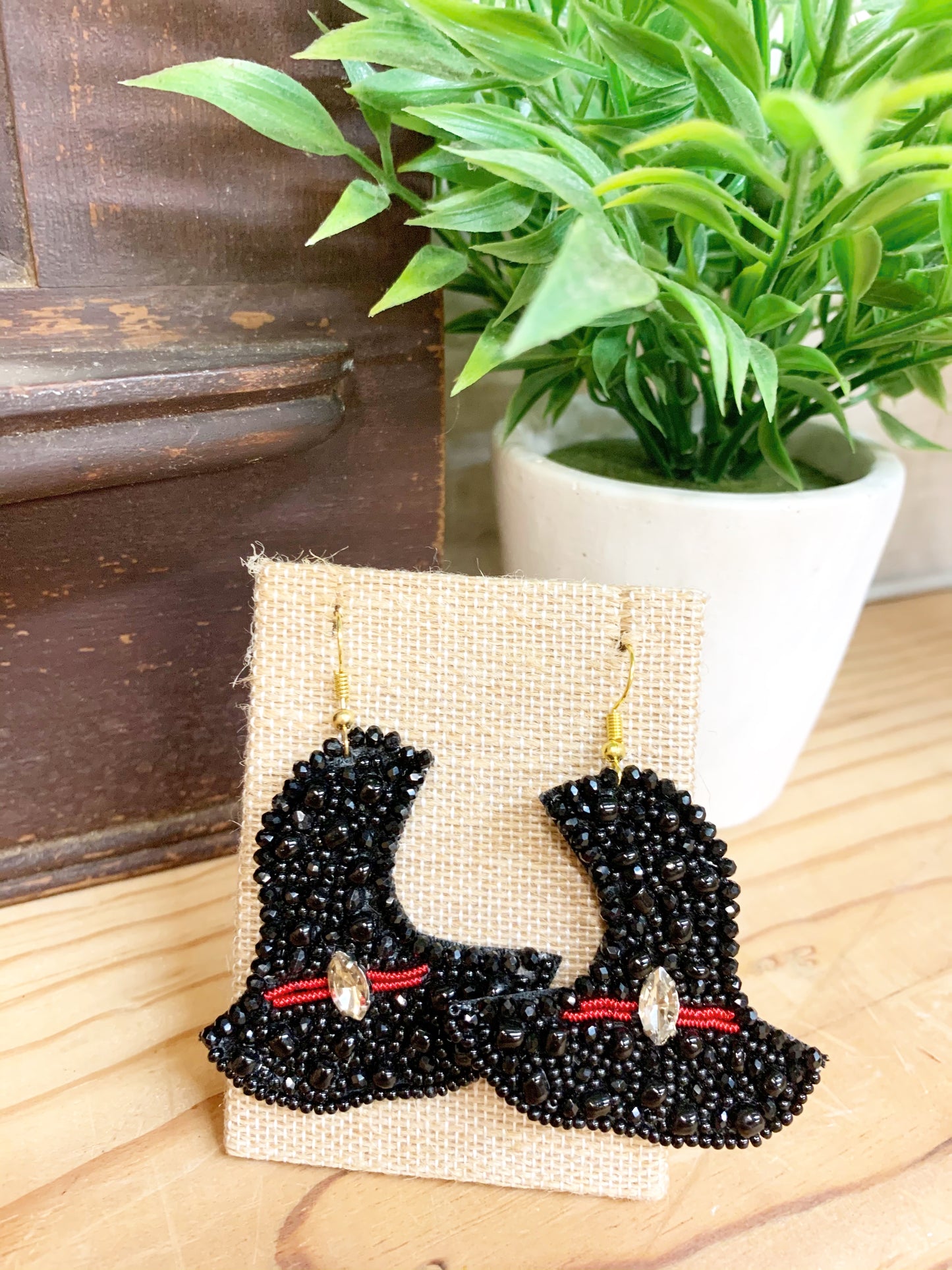 Witch Hat Earrings