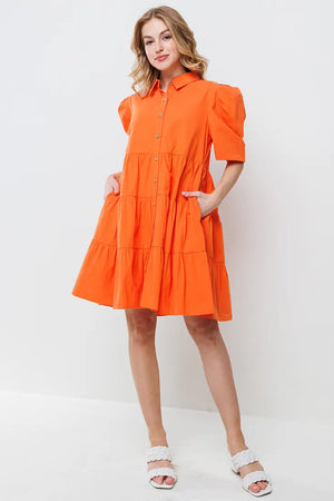 Penelope Puff Sleeve Dress